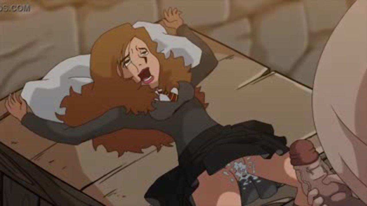 Harry Potter – Fat man Hagrid destroys Hermione’s teen pussy