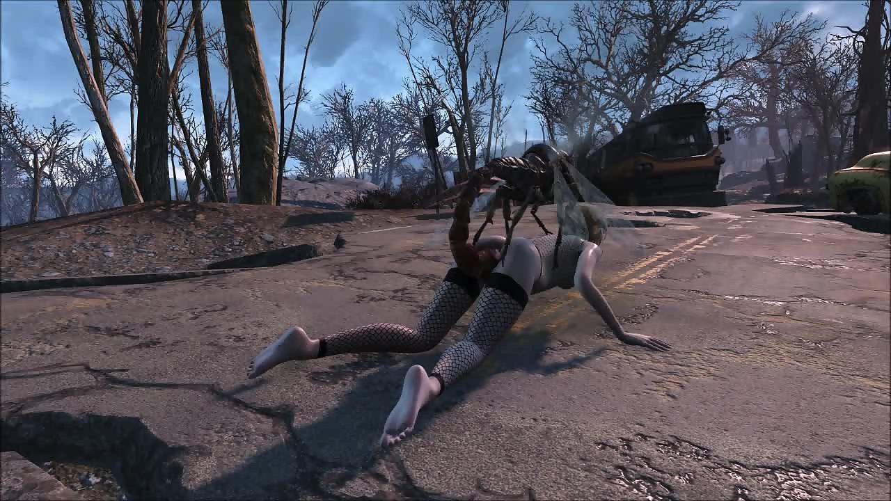 Fallout 4 Creatures of the Commonwealth fucking petite 3d teen outdoors