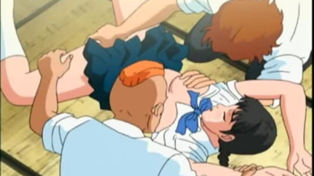 Panty sniffing loser finally fucks a hot cartoon schoolgirl