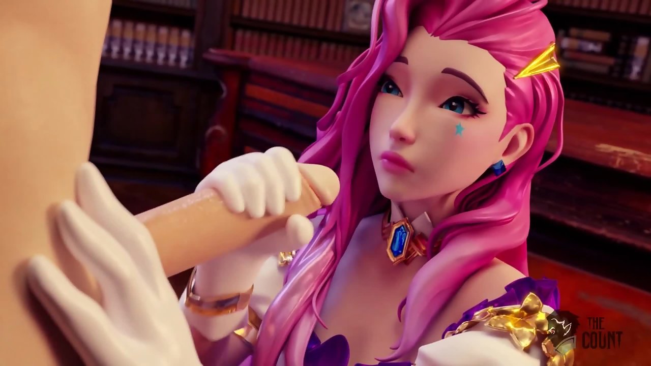 Seraphine from League of Legends Gets 3 Mouthfuls Of Cum