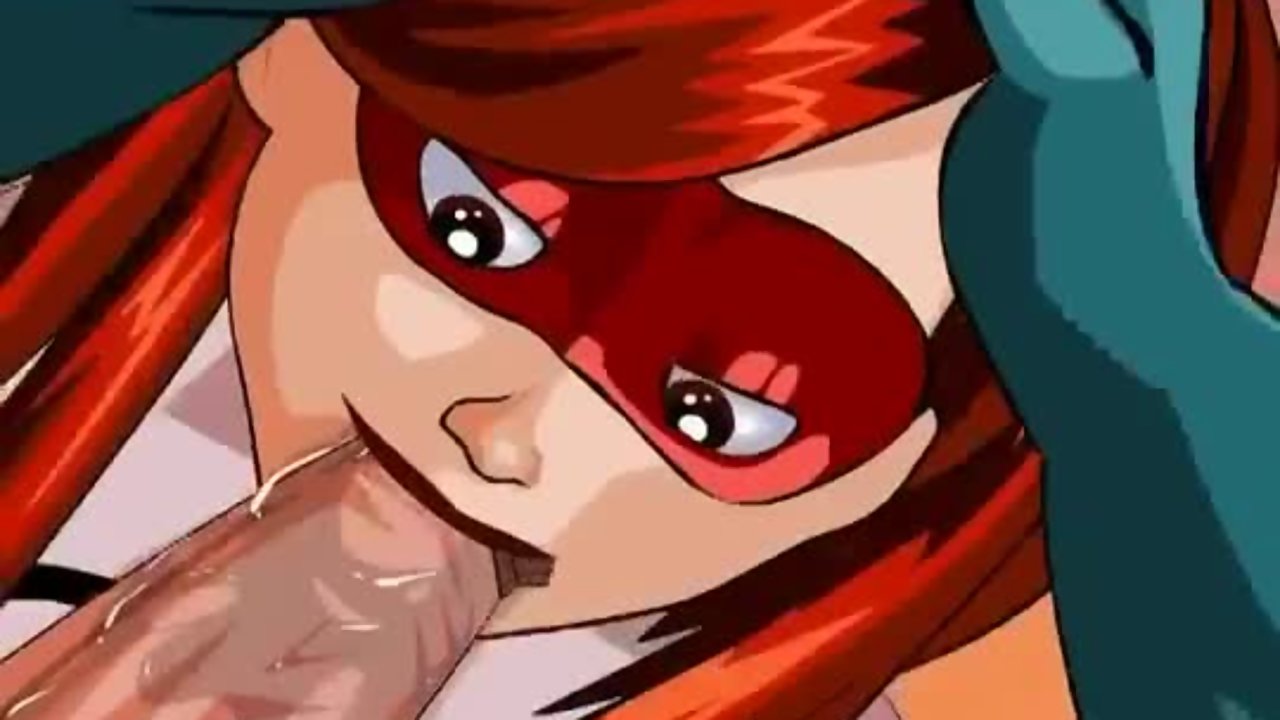 Elastigirl slurps on mr. incredibles cock then gets bent over and fucked in public