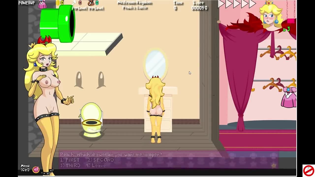 Peaches the horny princess fucks all the mario goombas