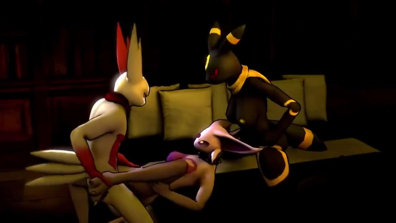 Pokemon furries get freaky in no holds barred 3d animated groupsex