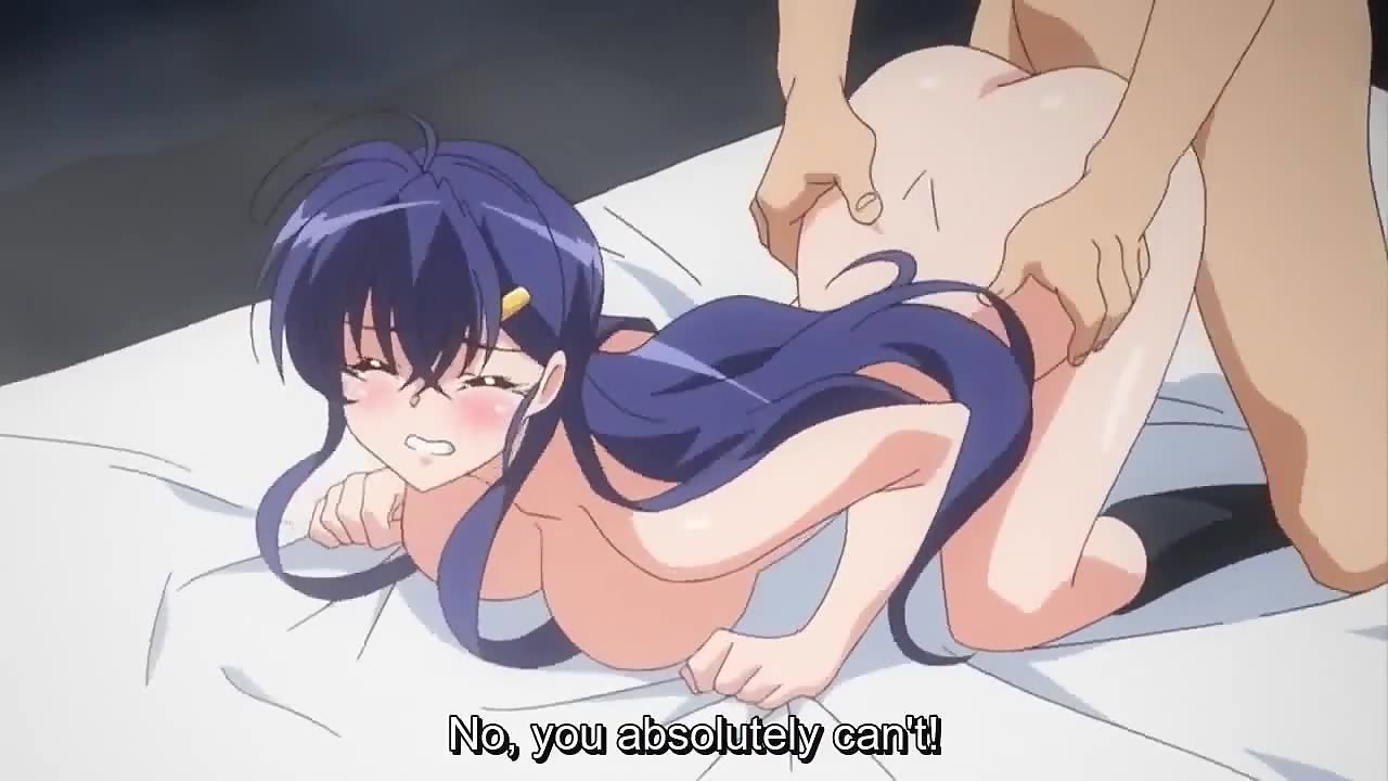 Virgin anime schoolgirl gets doggy styled in tight pussy until creampie in womb