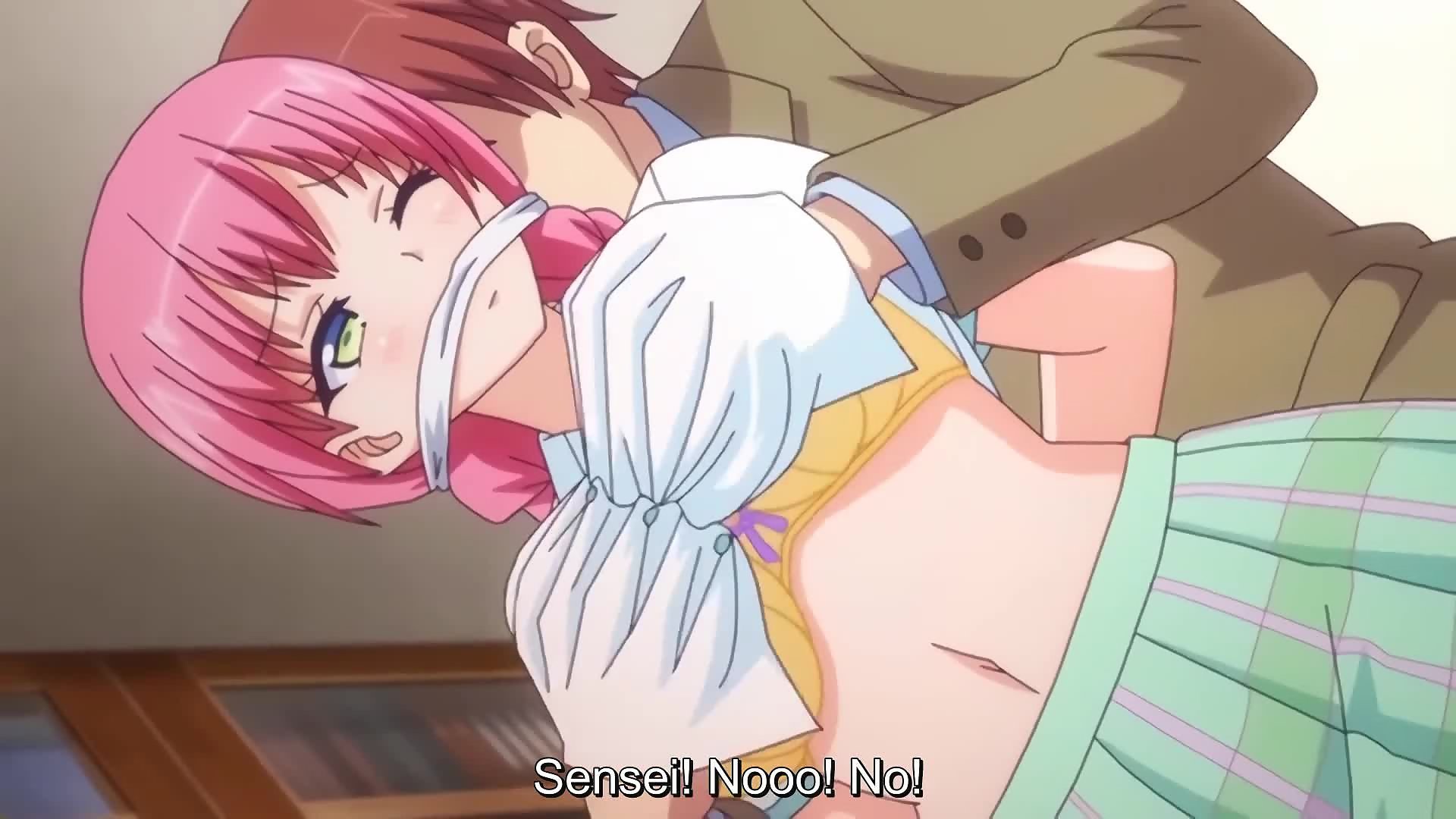 Just Got Laid 2 - Scumbag sensei fucks virgin schoolgirl while hentai girl watches