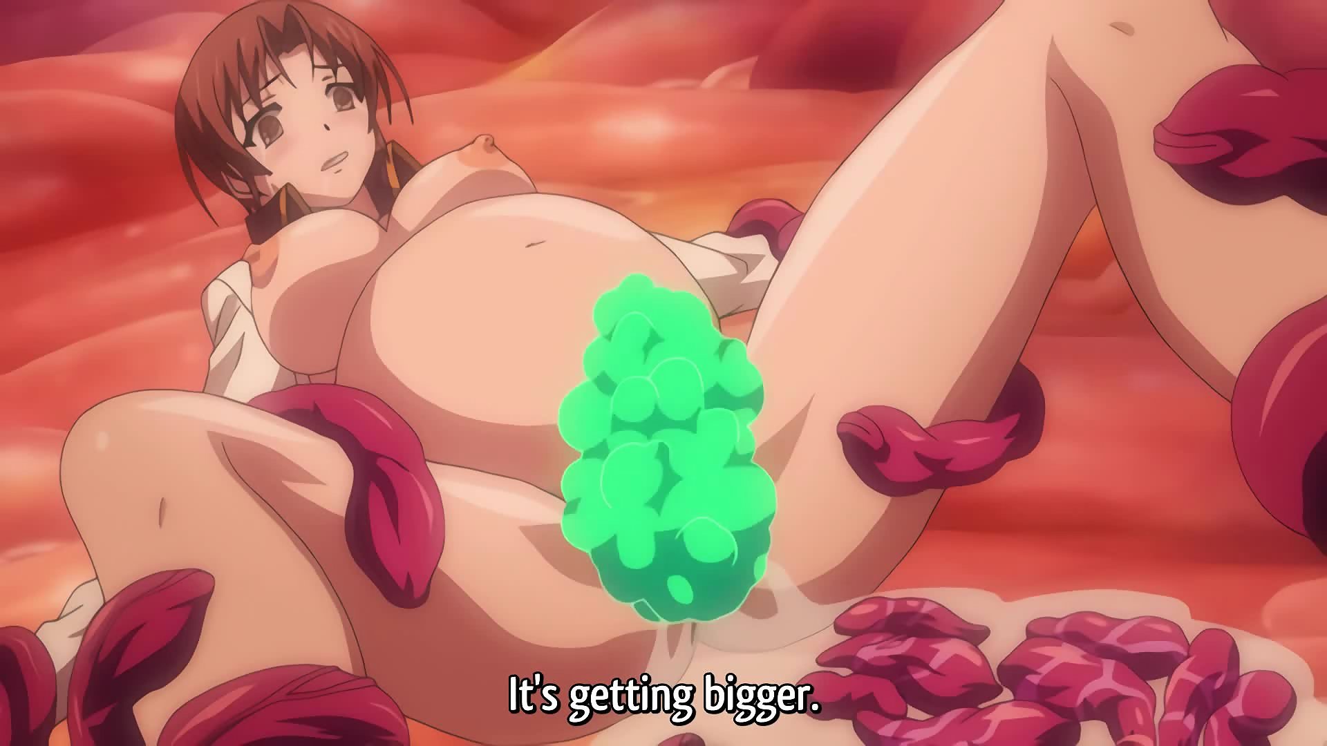 Magical Girl Isuka 3 - Hentai magical girl gives birth to monster babies