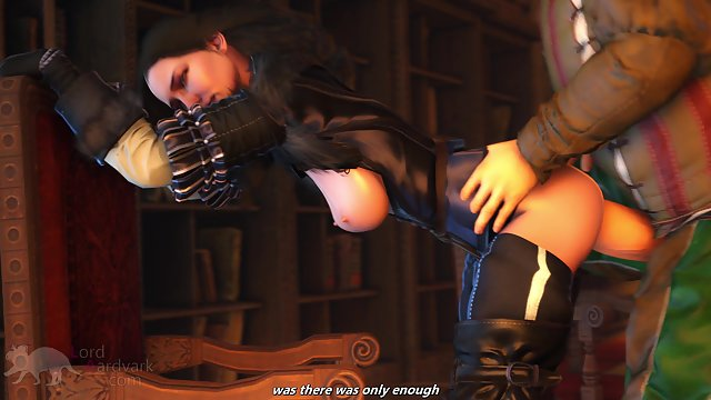 Primordium 1 - Yennefer gets her ass fucked by a scholar's big dick for information