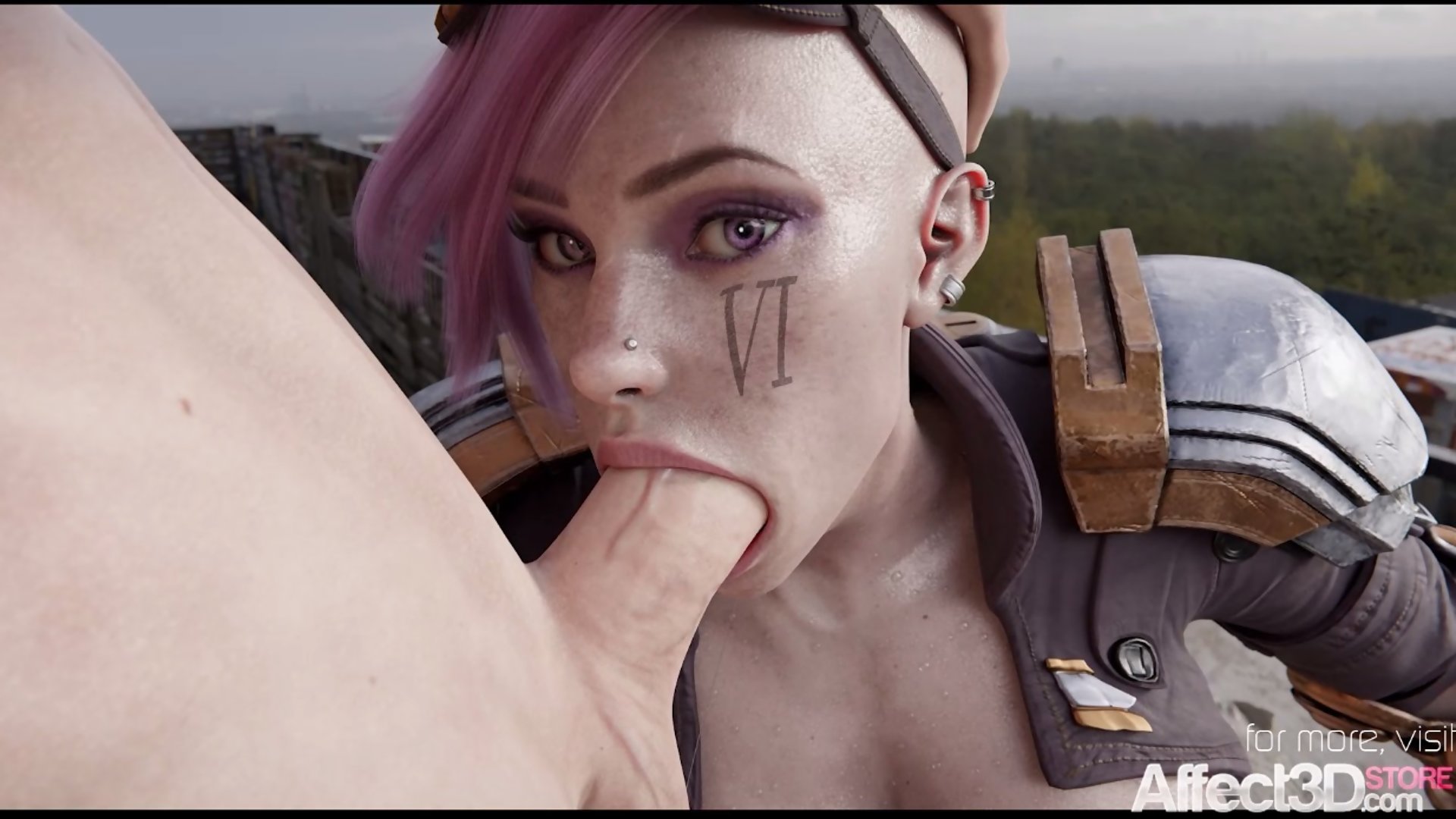 VIP Lesson for the Criminal (preview) - LOL Vi punishes a bad guy with her wet pussy